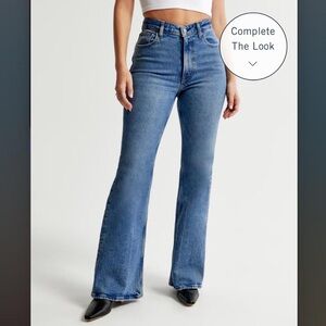 Curve Love High Rise Vintage Flare Jean NWOT